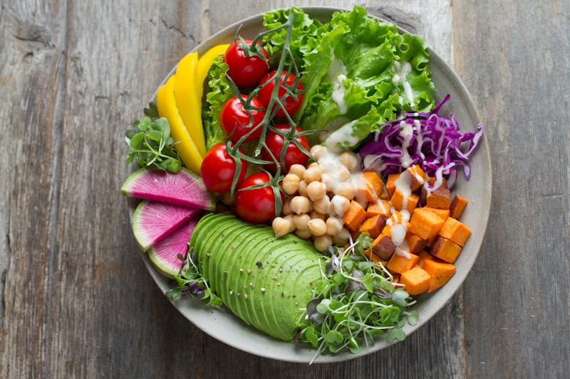 Healthy and nourishing food bowl