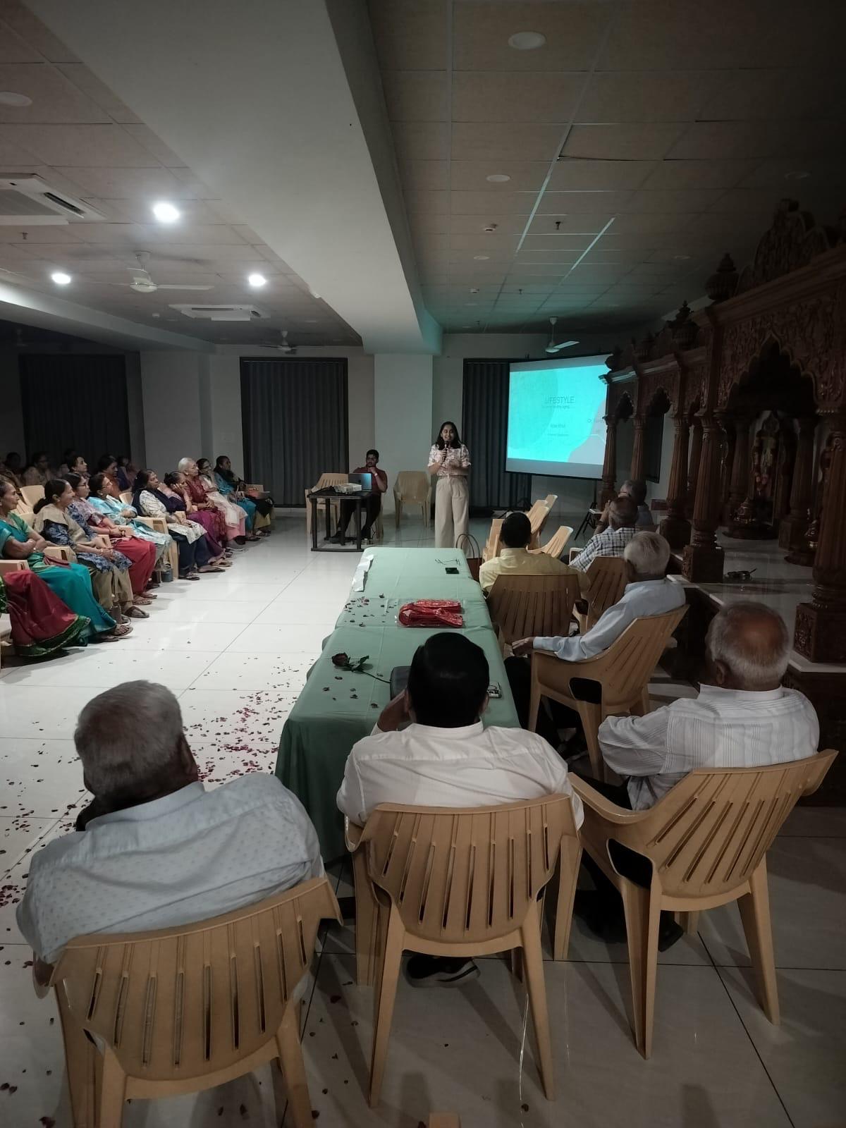 Doctor presenting metabolic health insights
