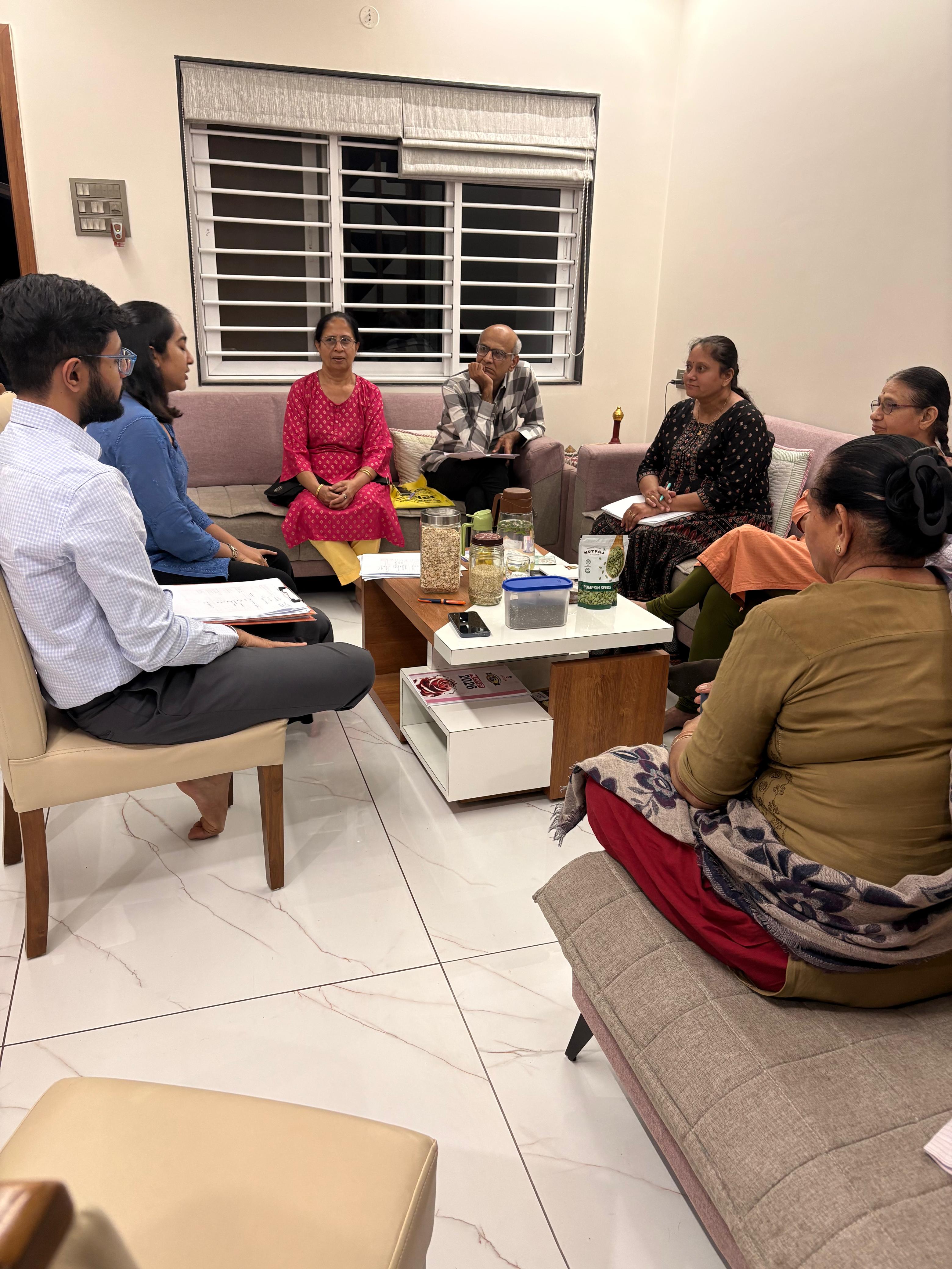 Wellness session interaction and Q&A