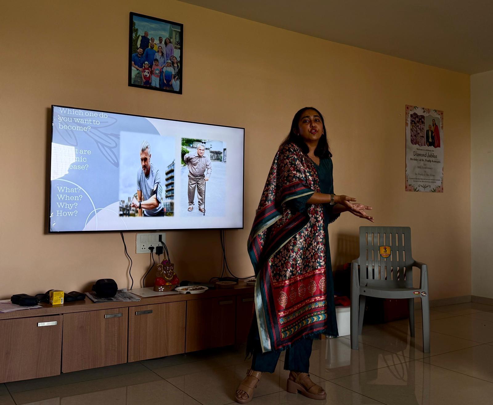 Lifestyle transformation session snapshot
